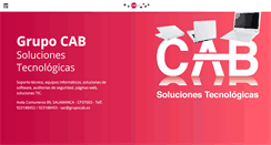 Desktop Screenshot of grupocab.es